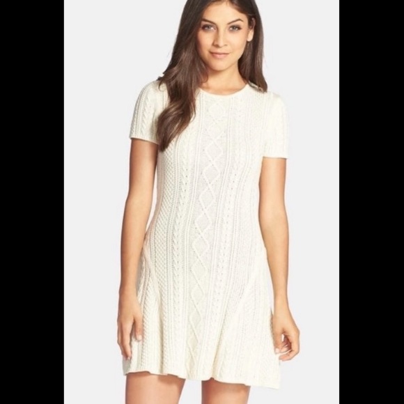Cece white sweater dress - Picture 1 of 6